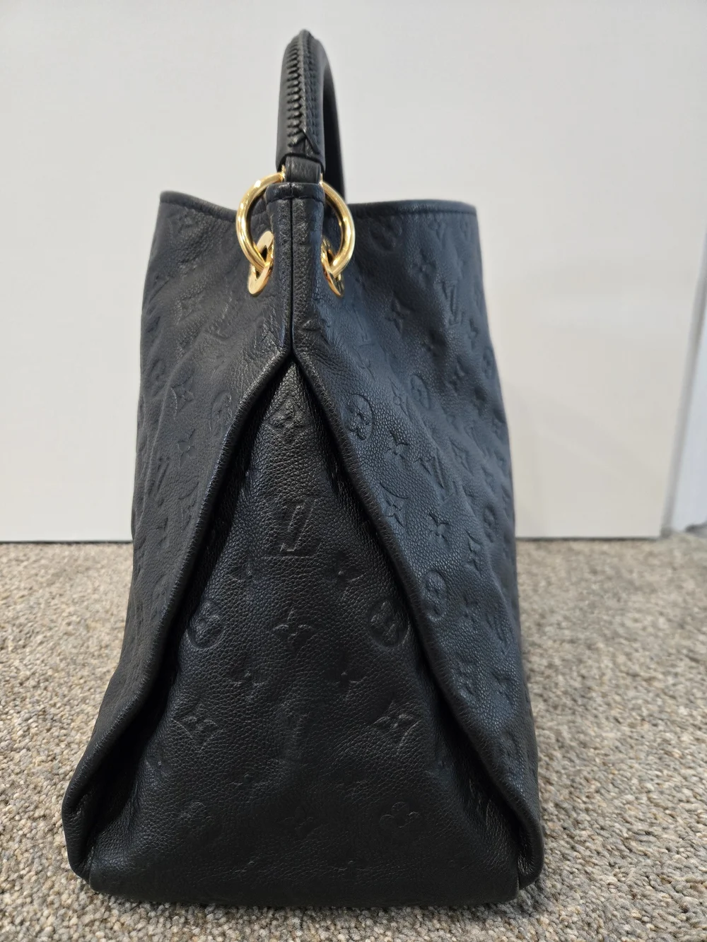 Louis Vuitton Infini Monogram Embossed Leather Top-Handle Bag